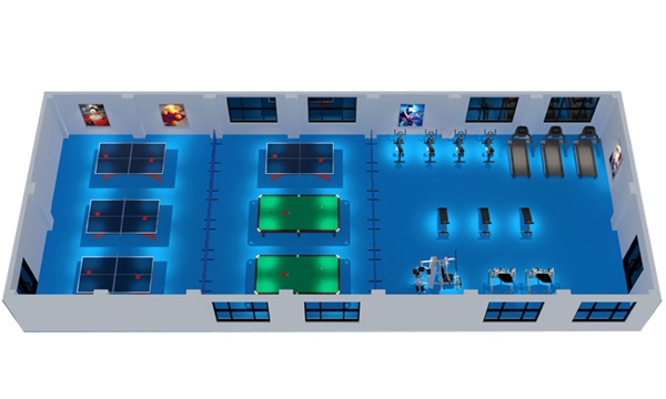 200平方健身房配置方案-广西今年会jinnianhui体育健身器材有限公司