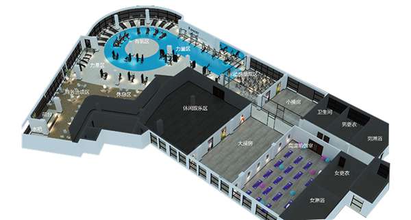 1500平方健身房配置方案-广西今年会jinnianhui体育健身器材有限公司